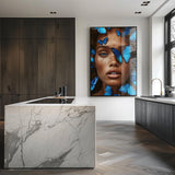 Blue Eyed- plexiglas schilderij - kunst